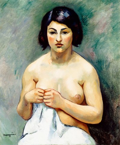 Vrouwentorso: Kleine Mary door Henri Charles Manguin