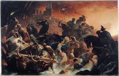 De laatste dagen van Pompeii door Henri Frederic Schopin