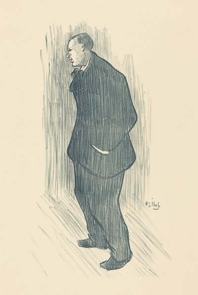 Acteur door Henri-Gabriel Ibels