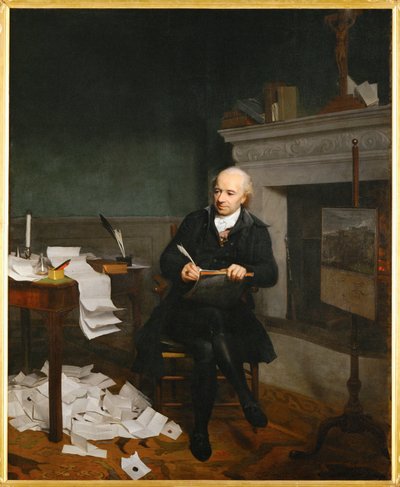 Jean Francois de La Marche door Henri-Pierre Danloux