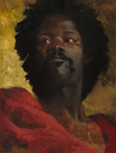 Een hoofdman van Abessinië door Henri Alexandre Georges Regnault