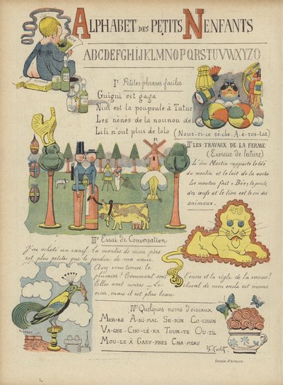 Illustratie voor Le Rire door Henri Avelot