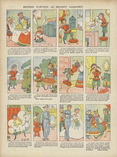 Illustratie voor Le Rire door Henri Avelot