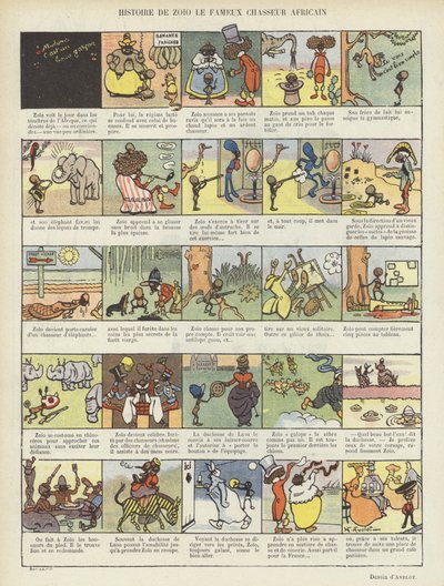Illustratie voor Le Rire door Henri Avelot