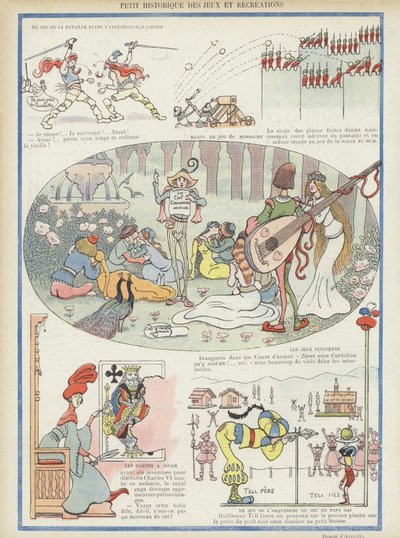 Illustratie voor Le Rire door Henri Avelot