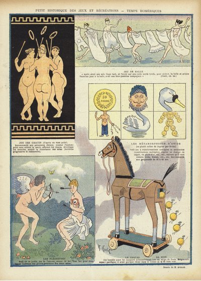 Illustratie voor Le Rire door Henri Avelot