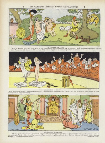 Illustratie voor Le Rire door Henri Avelot