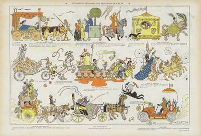 Illustratie voor Le Rire door Henri Avelot