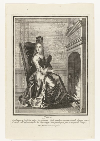 Winter door Henri Bonnart (possibly)