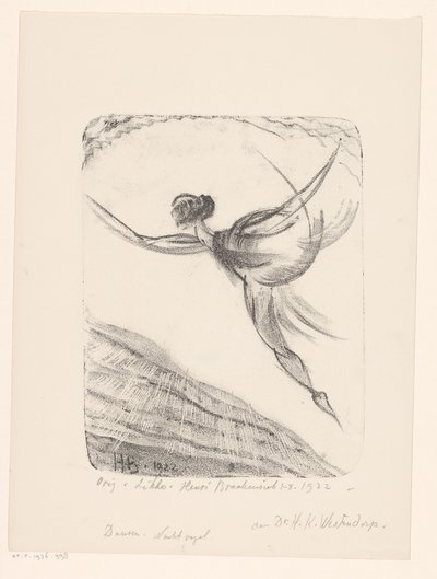 Dansen. Nachtvogel door Henri Braakensiek (signed by artist)