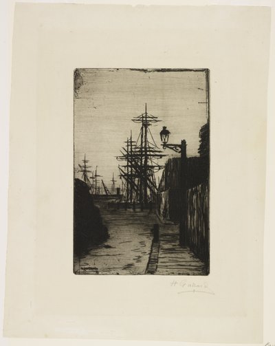Dokken door Henri Charles Guérard