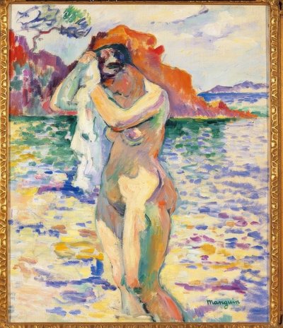 Baden door Henri Charles Manguin