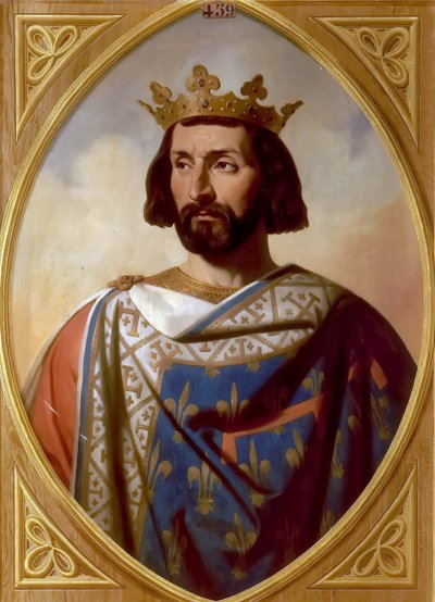 Karel I van Anjou door Henri Decaisne