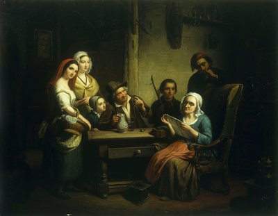 De brief door Henri Decaisne