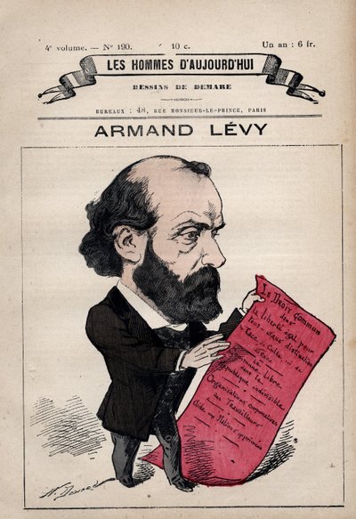 Armand Levy door Henri Demare