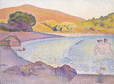 Baders, c.1892-95 door Henri Edmond Cross