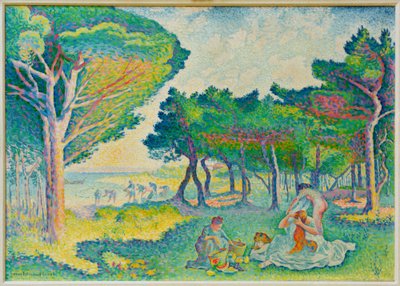 Middellandse Zeekusten door Henri Edmond Cross