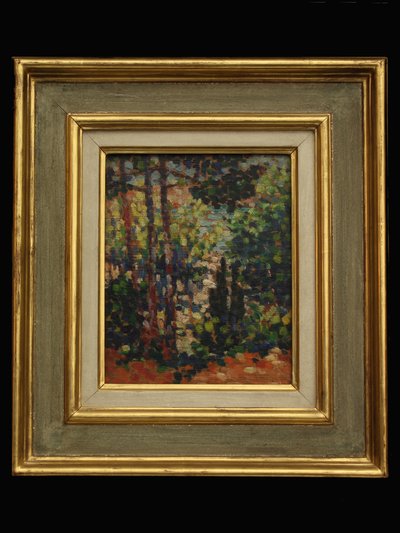 Bos, 1923 door Henri Edmond Cross