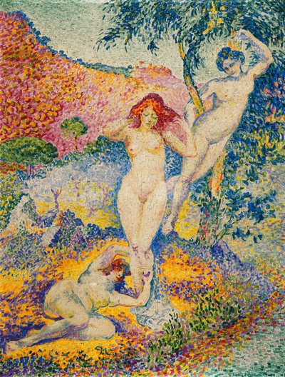 Napees, 1908 door Henri Edmond Cross