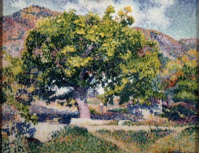 Dichtbij mijn huis, 1906 door Henri Edmond Cross