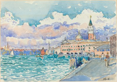 Venetië door Henri Edmond Cross