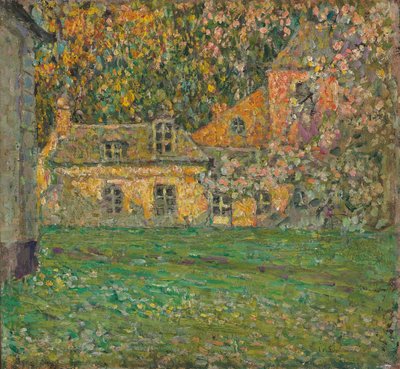 Bloeiende bomen door Henri Eugene Augustin Le Sidaner