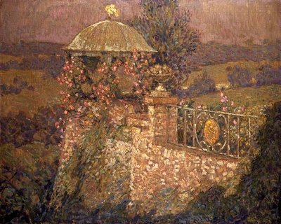 Het Hoekpaviljoen, ca. 1910 door Henri Eugene Augustin Le Sidaner