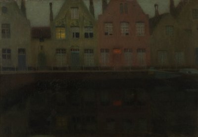 De Kade door Henri Eugene Augustin Le Sidaner