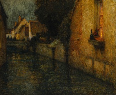 Het Venster, Gisors door Henri Eugene Augustin Le Sidaner
