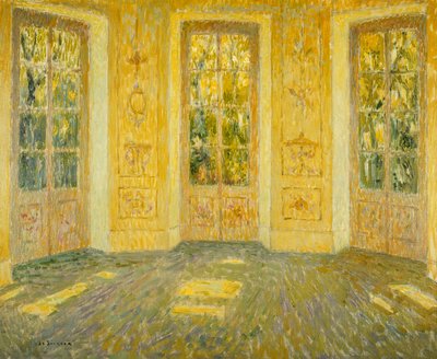 Ramen op het park door Henri Eugene Augustin Le Sidaner