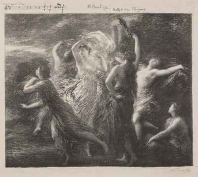 Ballet van de Troyons door Henri Fantin-Latour