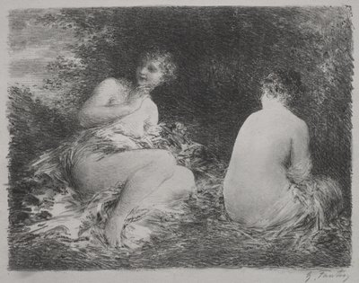 Baden door Henri Fantin-Latour