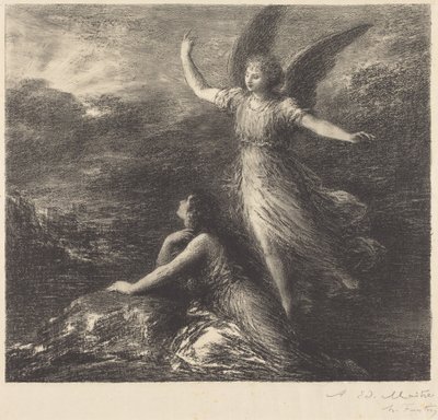 Debuut uit "Paradijs en de peri" (2e plaat) door Henri Fantin-Latour
