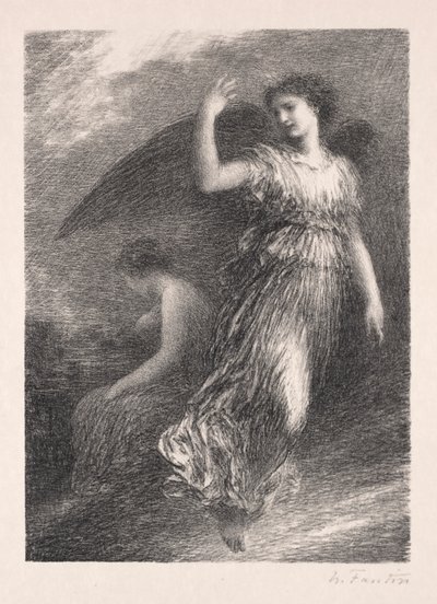 Paradijs en de Peri door Henri Fantin Latour