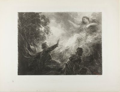 De fee van de Alpen door Henri Fantin-Latour