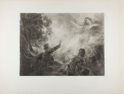 De fee van de Alpen, eerste plaat door Henri Fantin-Latour
