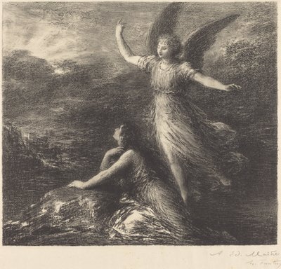 Debuut uit "Paradise and the Peri" (2e plaat) door Ignace Henri Jean Fantin Latour