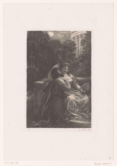 Dido en Aeneas in het maanlicht Les Troyens à Carthage. Acte III. Duo d