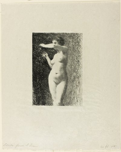 Studie voor Eva door Ignace Henri Jean Fantin Latour