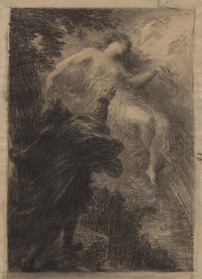 Fee van de Alpen door Ignace Henri Jean Fantin Latour
