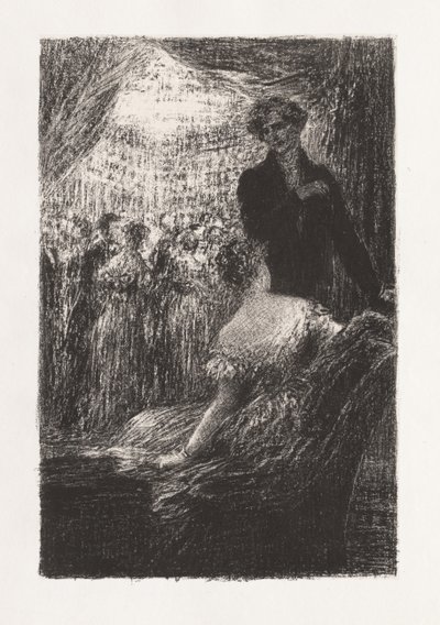 Fantastische Symfonie: Een Bal door Ignace Henri Jean Fantin Latour