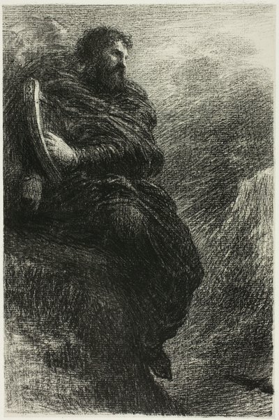 Harold in Italië: In de bergen door Ignace Henri Jean Fantin Latour