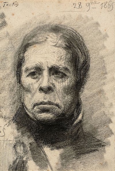 Jean-Auguste-Dominique Ingres door Henri Fantin Latour