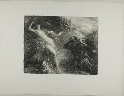 Manfred en Astartea, derde plaat door Ignace Henri Jean Fantin Latour