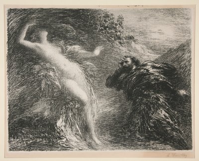 Manfred en Astaire door Ignace Henri Jean Fantin Latour