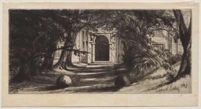 Mytton Hall door Ignace Henri Jean Fantin Latour
