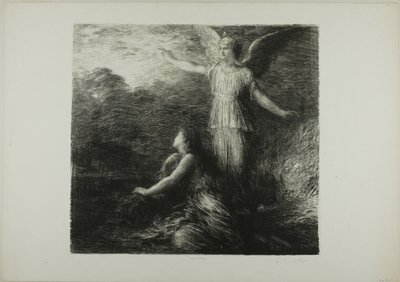 Paradijs en de Peri (Opening), eerste plaat door Ignace Henri Jean Fantin Latour