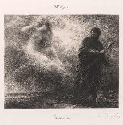 Rinaldo door Ignace Henri Jean Fantin Latour