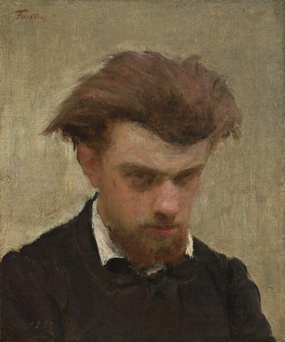 Zelfportret door Ignace Henri Jean Fantin Latour
