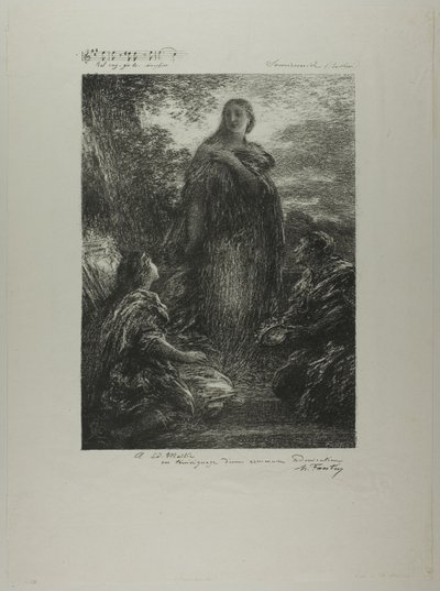 Semiramis door Ignace Henri Jean Fantin Latour